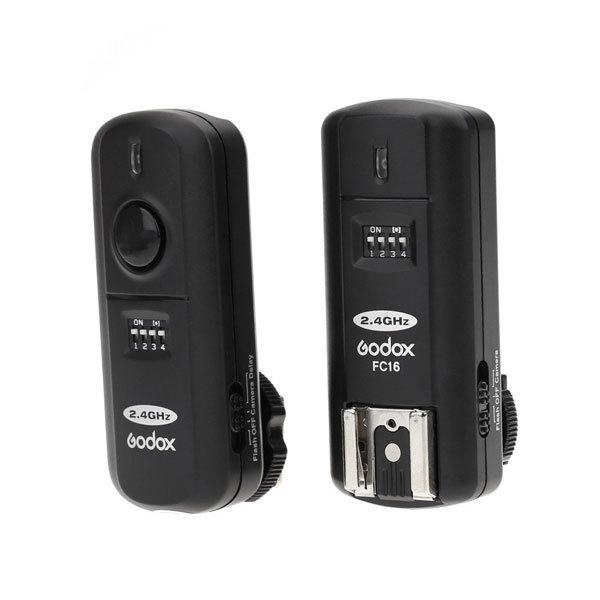 Godox FC-16 Wireless (2.4GHZ) Flash Trigger and Receiver Set for Sony