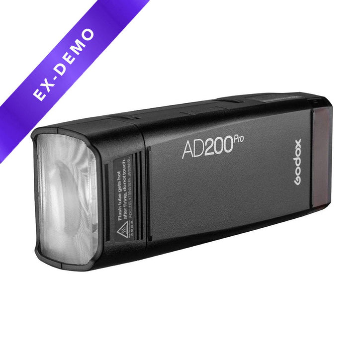 Godox Witstro AD200Pro 200W Cordless Portable Outdoor TTL Flash Strobe (DEMO STOCK 1)