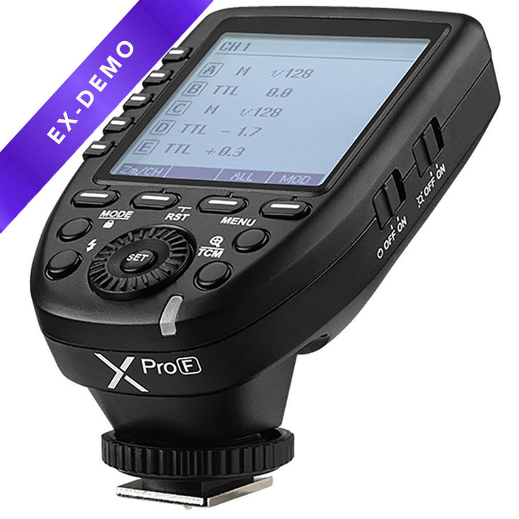 Godox XPro-F 2.4GHz TTL HSS Wireless Trigger Transmitter Controller for Fujifilm (DEMO STOCK)