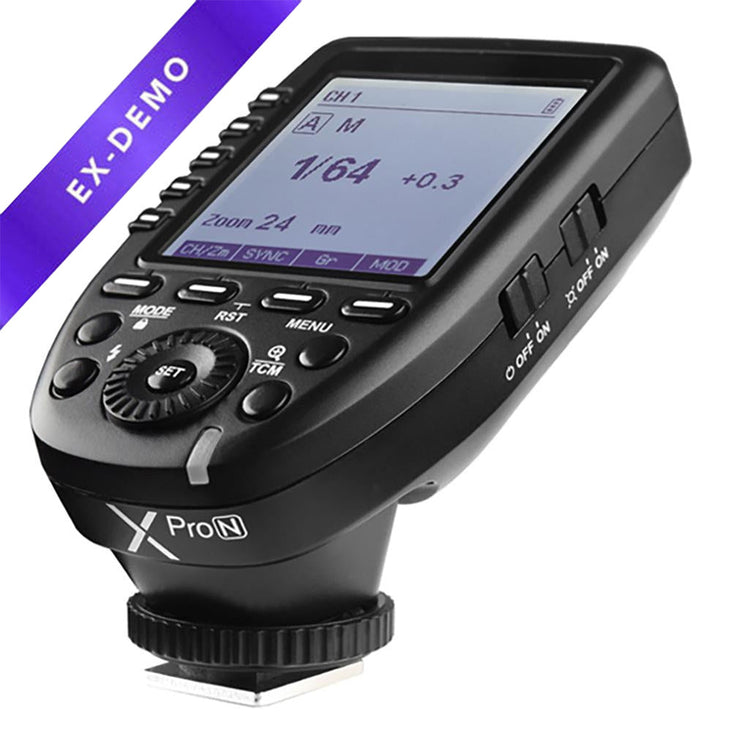 Godox XPro-N TTL HSS 2.4G TCM Transmitter Wireless Controller for Nikon (DEMO STOCK)
