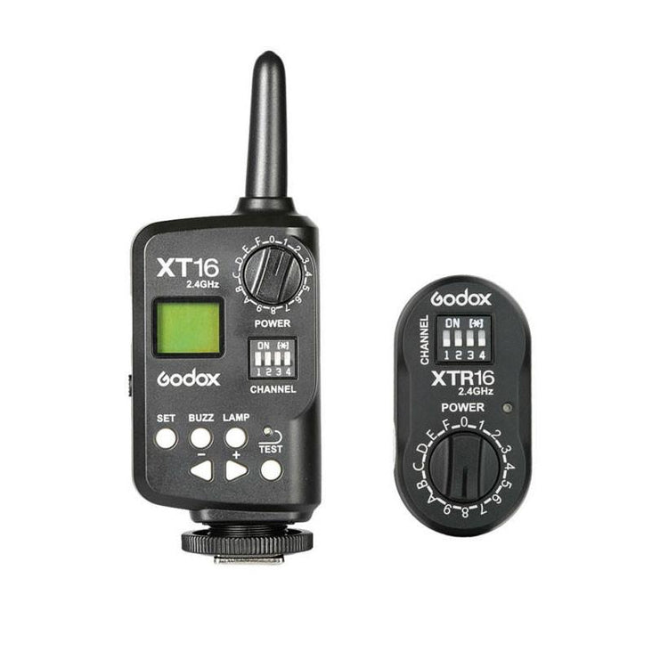 Godox XT-16 2.4G Wireless Flash Trigger & Receiver Set