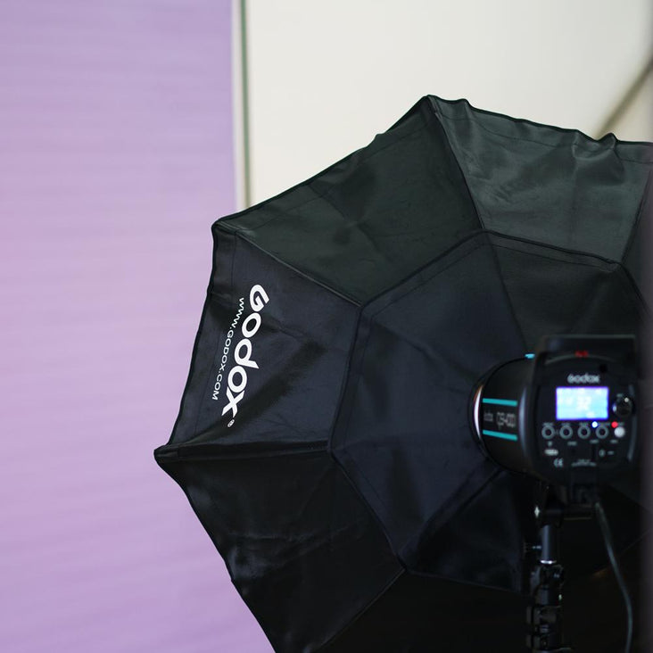 Godox 95cm / 37" Collapsible Octagon Softbox with Grid Light Modifier (Bowens)