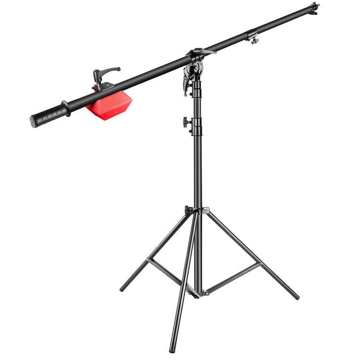Heavy Duty Boom Stand with 4kg Counter Weight for Flash Strobes (Max Load 10kg)