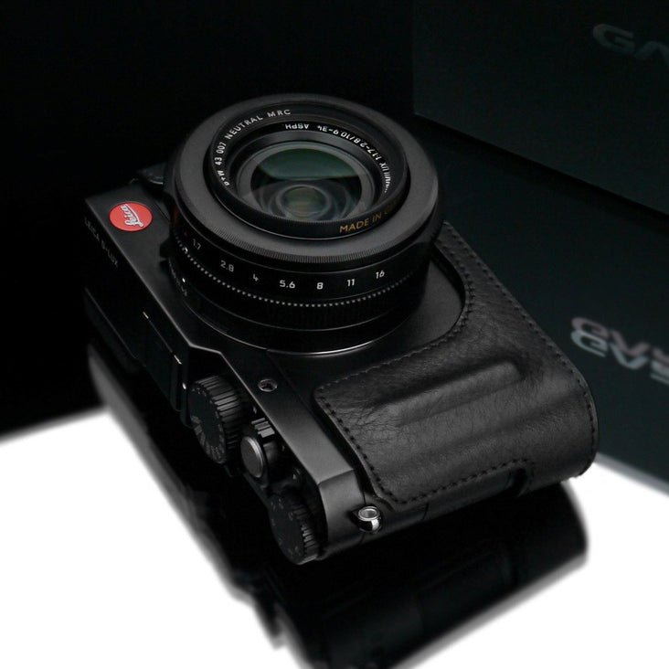 Gariz Leica D-LUX Black Leather Camera Half Case HG-DLUXBK