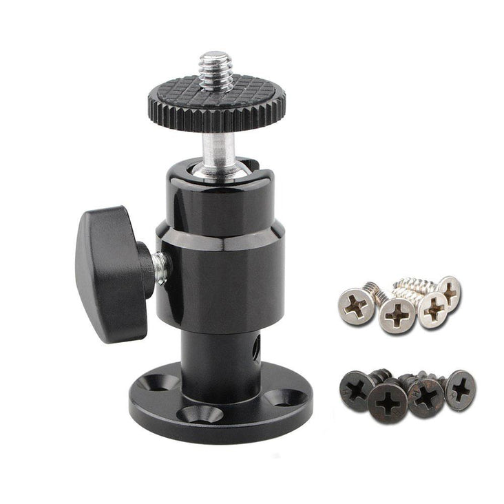 Hypop 1/4"-20 Mini Ball Head with Wall Ceiling Mount