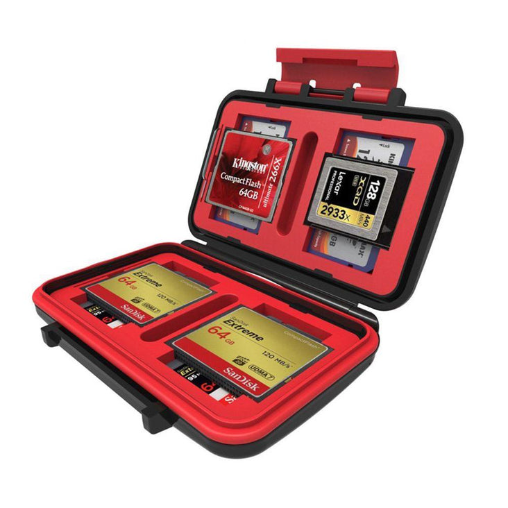 Anti-Shock Memory Card Holder For SD/Micro SD/CF Cards