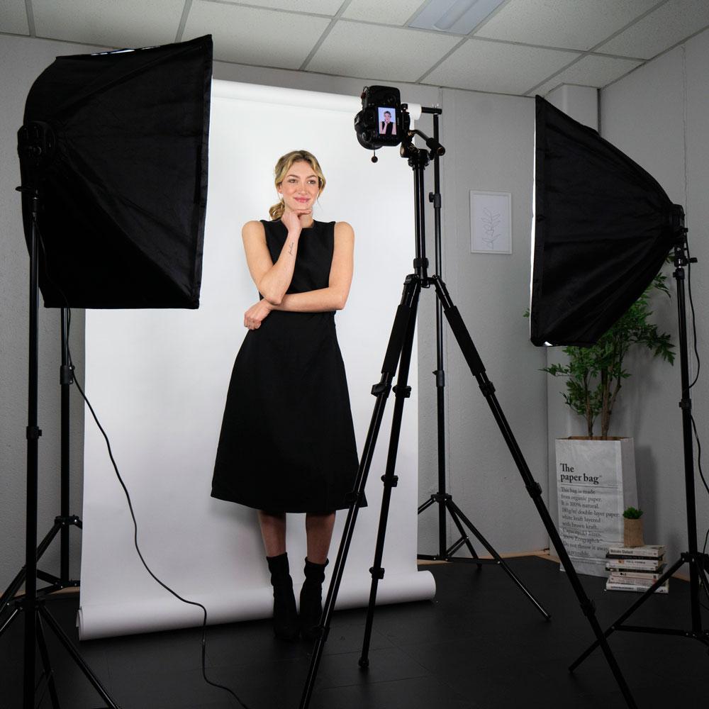 DIY Corporate Headshots Photography Lighting 'LINKEDIN' Kit Hypop