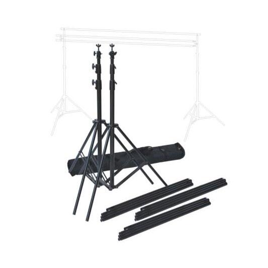 Hypop Heavy Duty Triple Backdrop Stand Support System (3.8 x 4.1m)