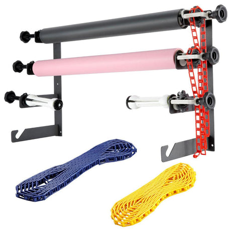 Photography Quad (4) Axis Roller Wall Mounting Manual Backdrop Support System