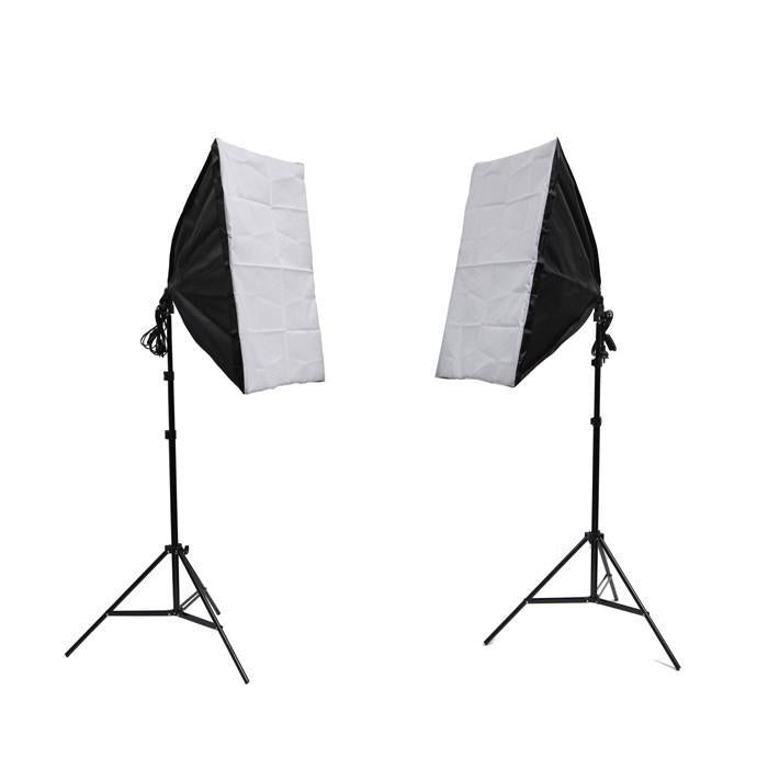 Small Professional Product Photography Table Double Softbox Kit (60 x 130CM Table)