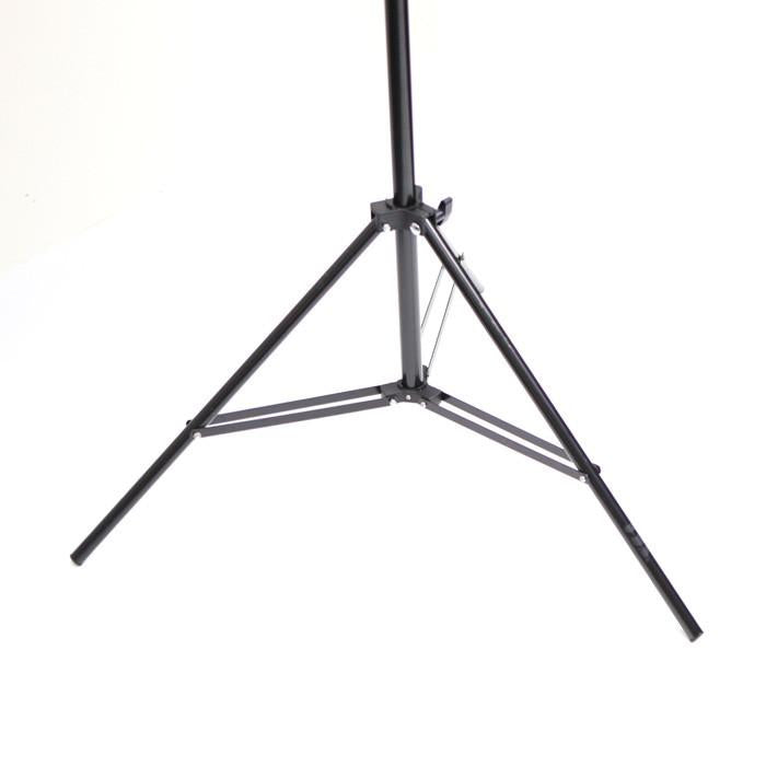 135W Single Rectangle Softbox Boom Arm Continuous Lighting Set