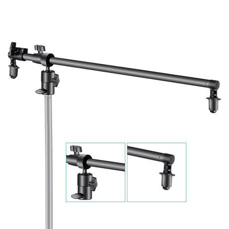 Neewer Studio Reflector Boom Arm (60-120cm) with Ball Head Stand Mount