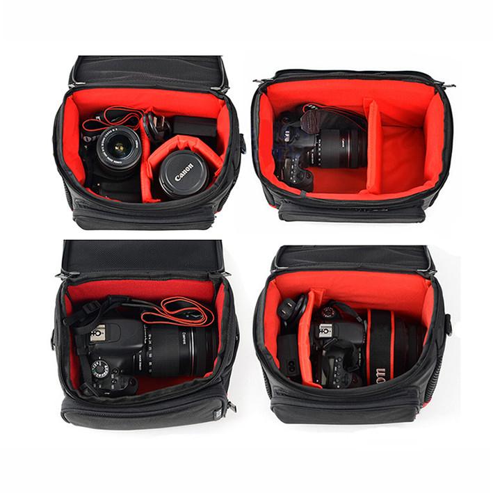 Compact DSLR / Mirrorless Padded Camera & Accessory Bag with Shoulder Strap