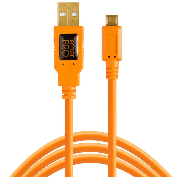 TetherPro USB 2 - Male to Micro-B 5 Pin 4.6m
