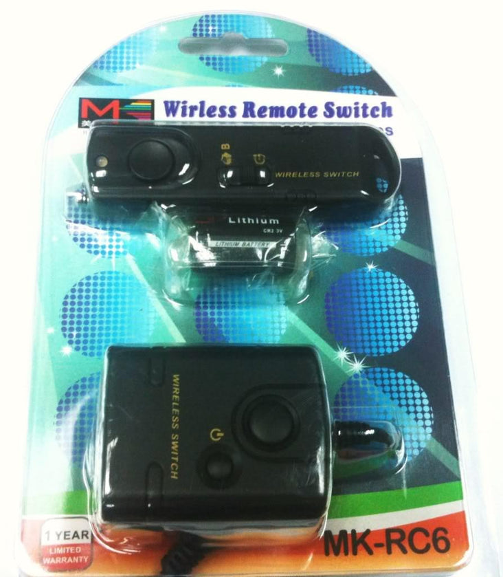 Meike wireless remote control switch MK-RC6 N3 for Nikon DSLR | Hypop