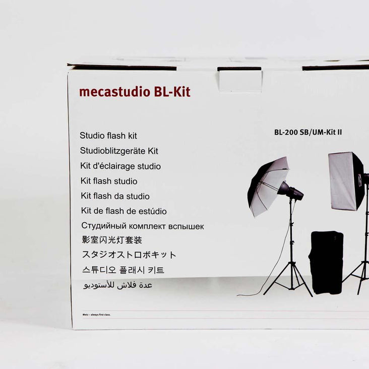 Metz 800W Mecastudio BL-400 Twin Head Kit with Paper Backdrop and Stand