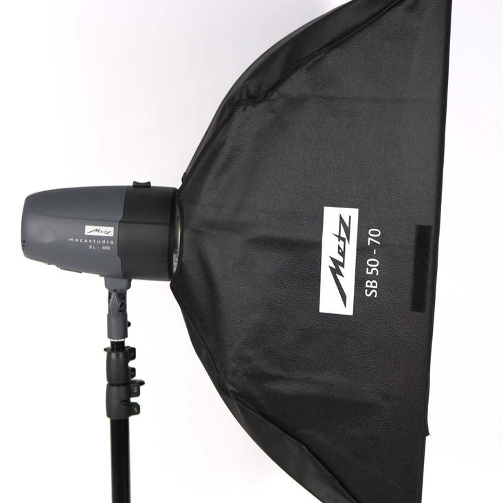 Metz 800W Mecastudio BL-400 Twin Head Kit with Paper Backdrop and Stand