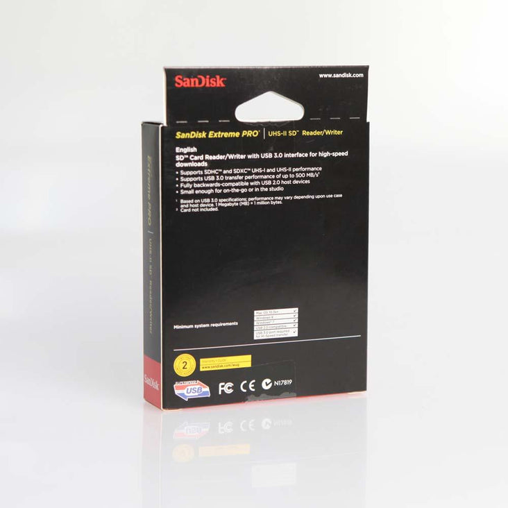 SanDisk Extreme Pro UHS-II USB 3.0 SD Card Reader