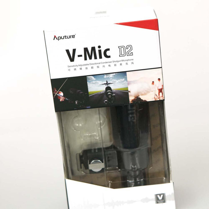 {DISCONTINUED} Aputure Shotgun DSLR Camera Microphone V-Mic D2