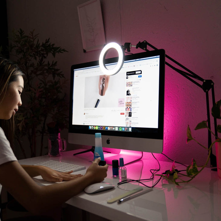 6" LED Table Ring Light Kit - Inner Artist