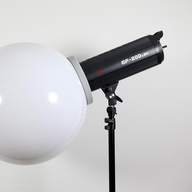 Jinbei EF200 V 200W Continuous LED 30cm Softball Portrait Flash Lighting Kit
