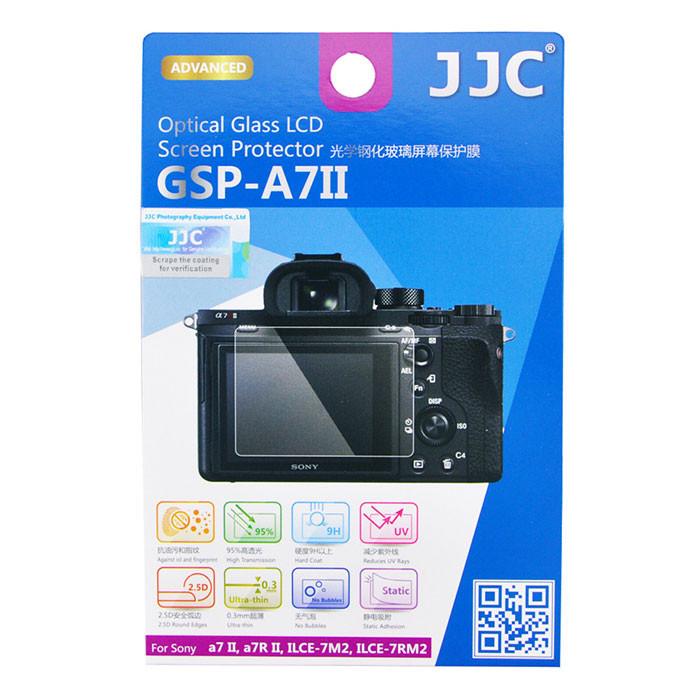 JJC GSP-A7II Tempered Optical Hard Glass Camera Screen Protector for Sony A7II A7RII A7SII