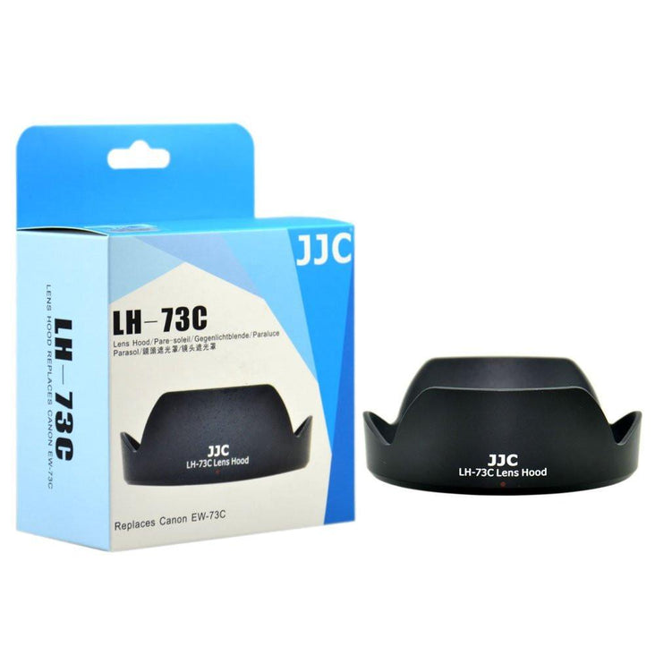 JJC LH-73C Lens Hood for Canon EF-S 10-18mm f4.5-5.6 IS Camera replaces EW-73C