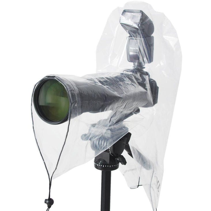 JJC RI-6 18" x 7" Waterproof Rain Cover Protector for Camera with Lens & Flash