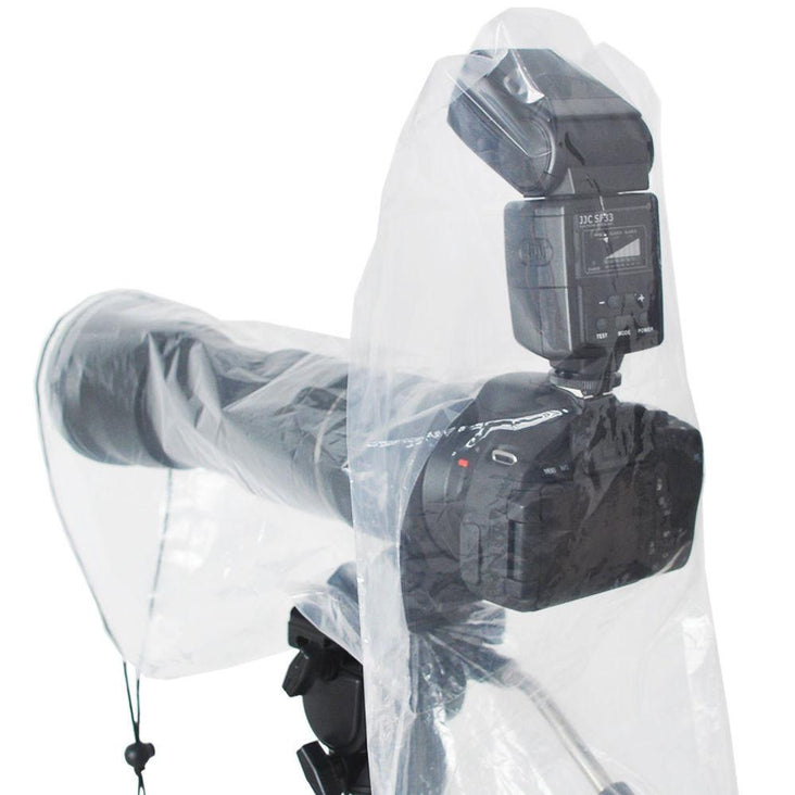 JJC RI-6 18" x 7" Waterproof Rain Cover Protector for Camera with Lens & Flash
