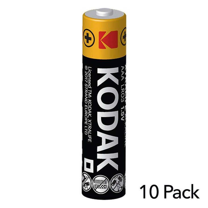Kodak XTRALIFE AAA 10 Pack Alkaline Batteries