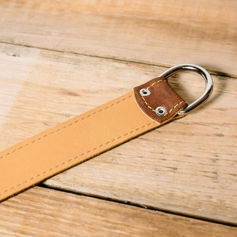 Lucky Straps Leather Camera Wrist Strap - Brown/Tan