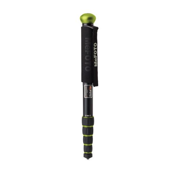 MeFOTO WalkAbout Monopod 5-Section Twist Lock Knob with Compass - Green