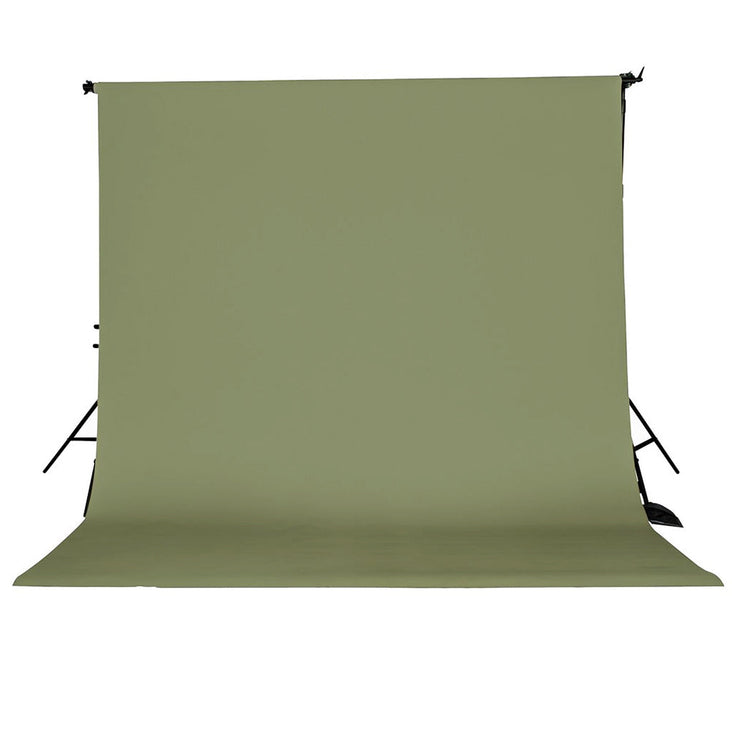 Spectrum Non-Reflective Full Paper Roll Backdrop (2.7 x 10M) - Military Green