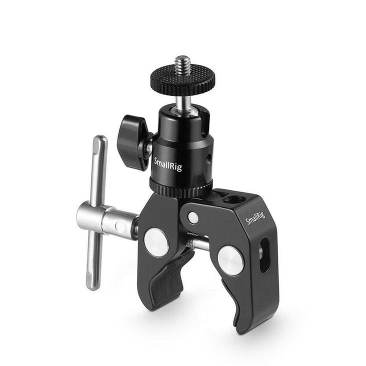 Nano Super Clamp with Ball Head and 1/4" Mount