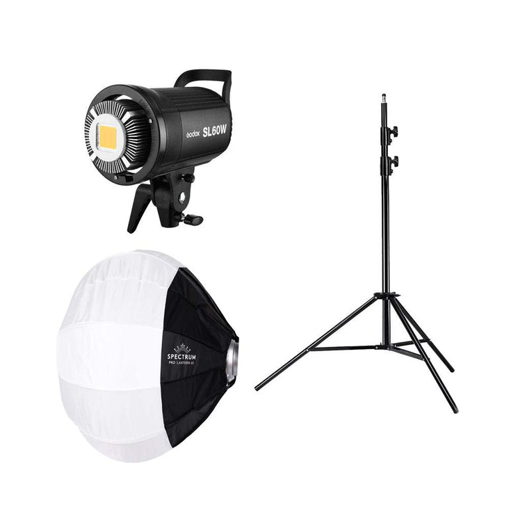 Newborn & Portrait Photography Studio Continuous LED Lighting Kit