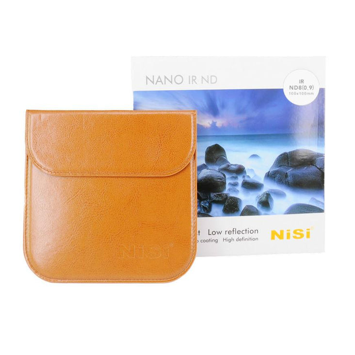 Nisi 100x100mm Nano IR Neutral Density filter ND8 (0.9) 3 Stop