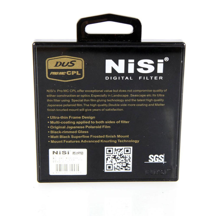 NiSi PRO MC CPL 77mm Lens Filter Digital Camera