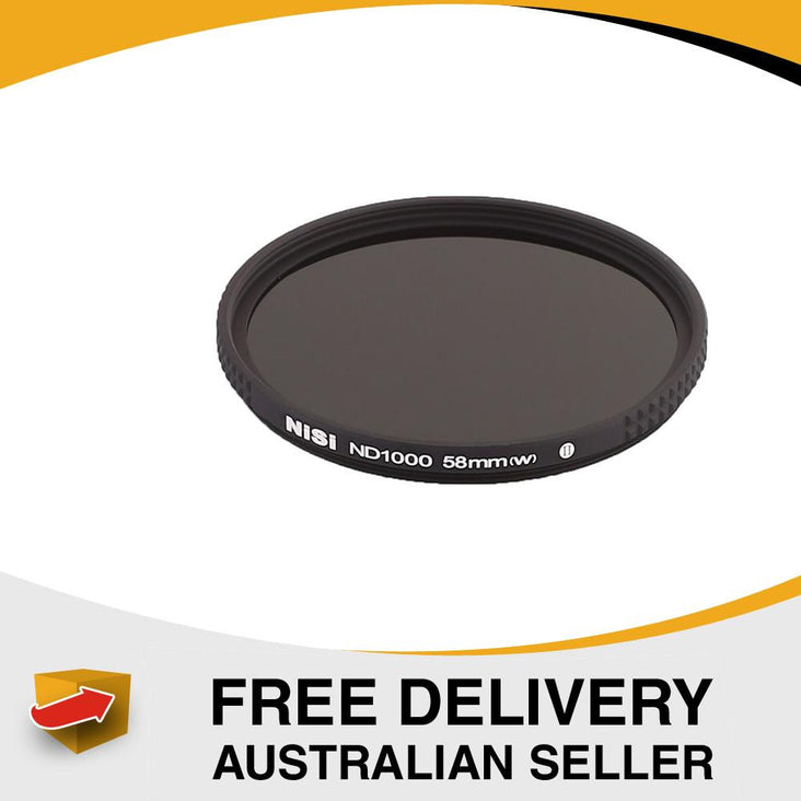 NiSi Ultra-Thin 55mm ND1000 ND3.0 10-Stop Neutral Density Filter