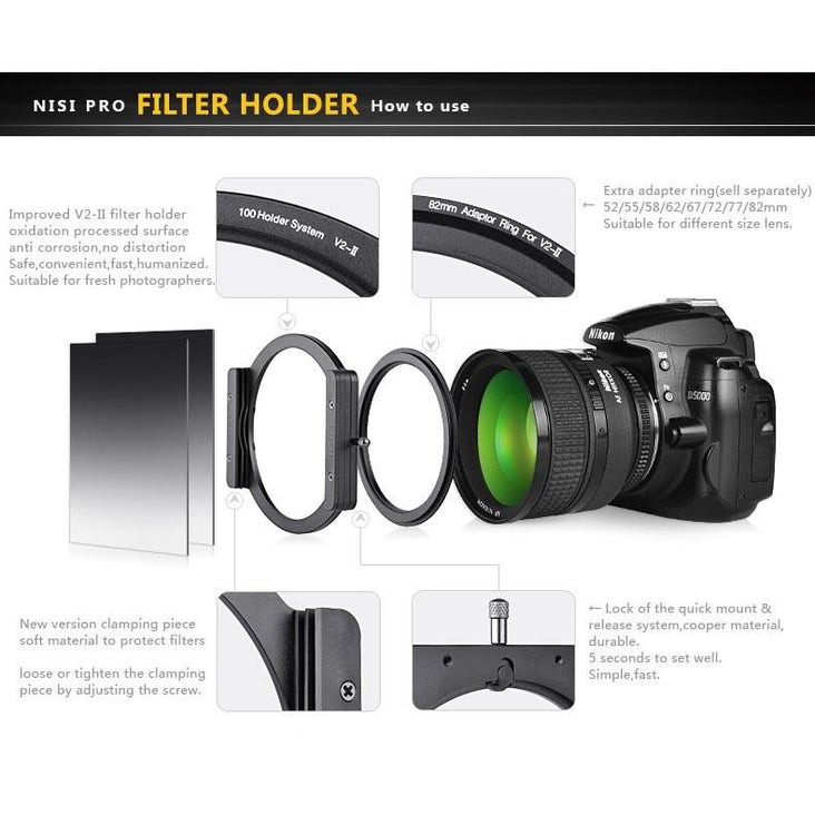 NISI Adapter for Sigma 21-24mm lens (fit with 150mm NIKON 14-24MM filter holder)