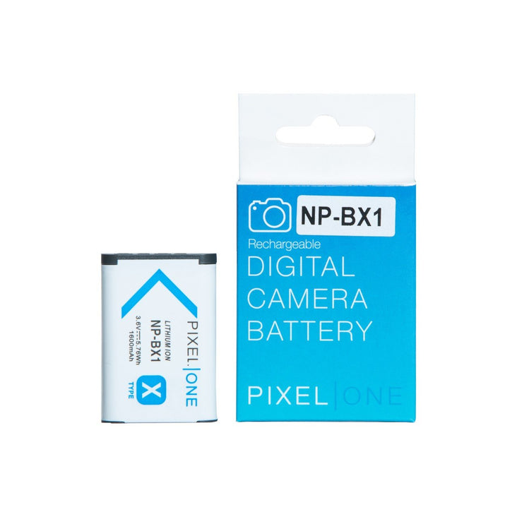 Pixel One Li-Ion Battery Replacement for Sony NP-BX1