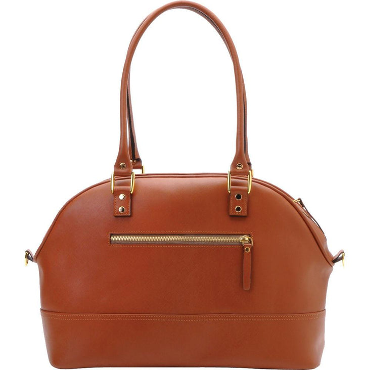 ONA Chelsea Camera Bag - Antique Cognac Handcrafted Saffiano leather. (ONA012BR)