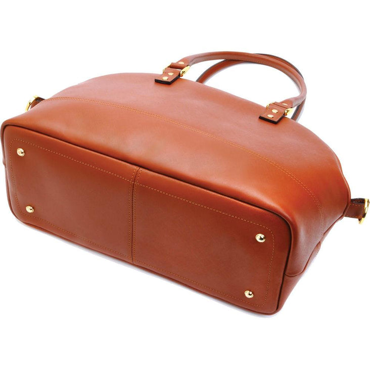 ONA Chelsea Camera Bag - Antique Cognac Handcrafted Saffiano leather. (ONA012BR)