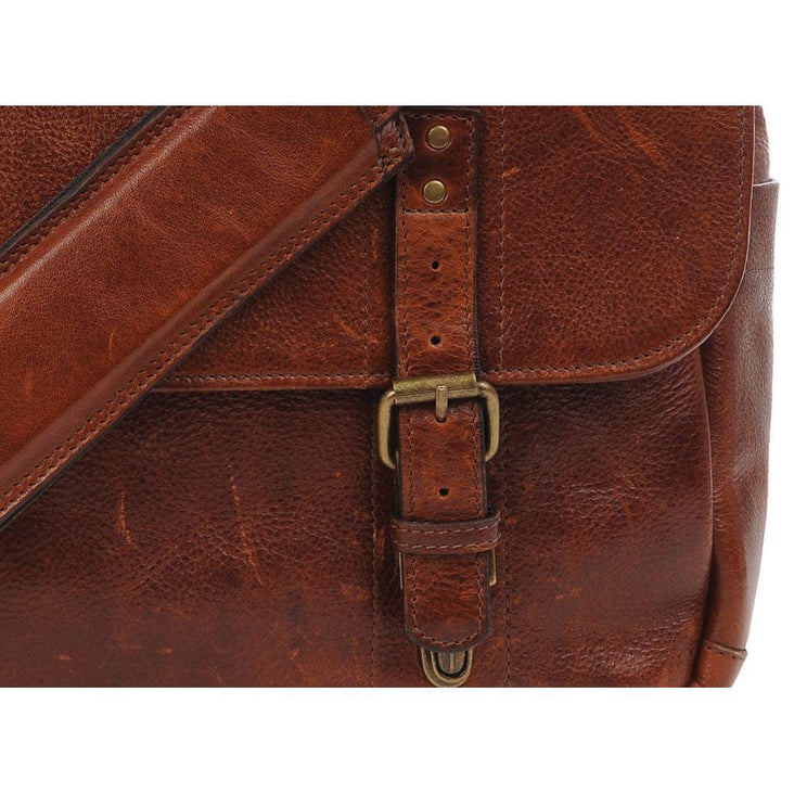 ONA Union Street Leather Camera & Laptop Messenger Bag - Walnut (ONA5-003LTC)