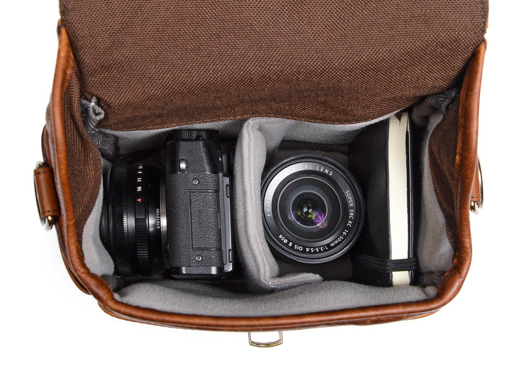ONA Bond Street Waxed Canvas Camera Bag (Smoke)