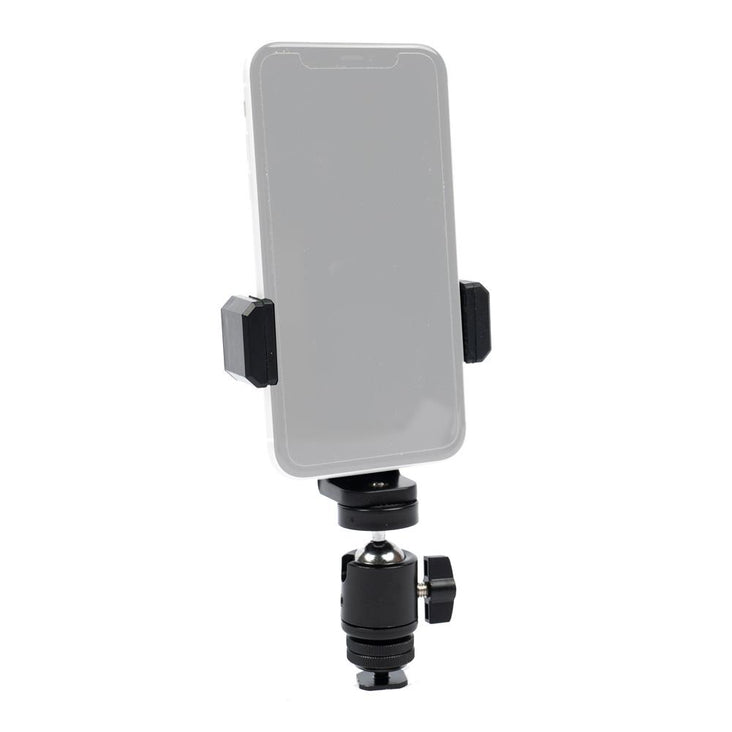 Phone Vlogging Kit with Universal Phone Bracket and Ball Head Mount