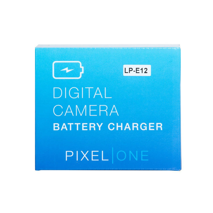 Pixel One LC-E12 battery charger for Canon EOS-M Mirrorless Camera