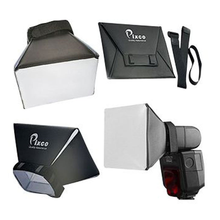 Pixco 10x13cm Flash Diffuser Softbox for Camera External Flash