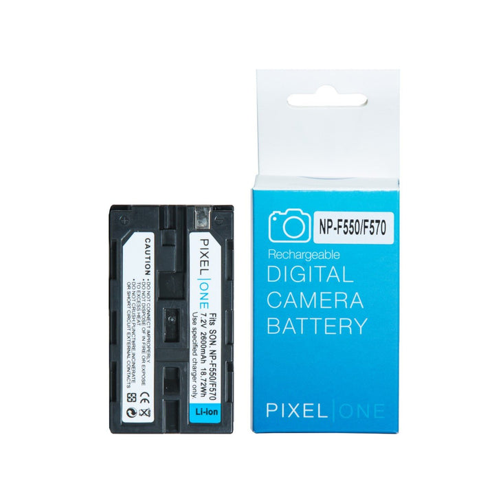 Pixel One Li-on Battery Replacement for Sony NP-F550 / NP-F570