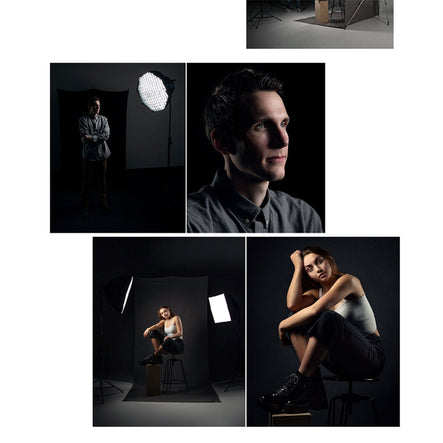 Quick Setup Portable X Backdrop Background With Stand (1.5m x 2.1m ...