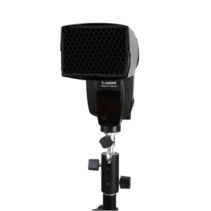 Hypop Flash Snoot with 20 Degree Grids honeycomb for Speedlite Flash